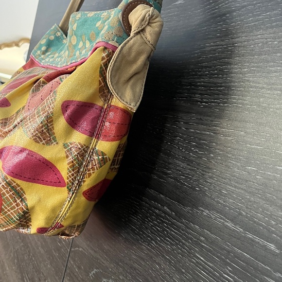 Vintage Fossil floral tote - Picture 3 of 9